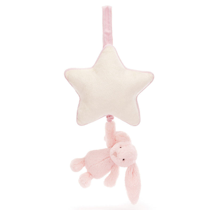 Bashful Bunny Musical Pull - Pink