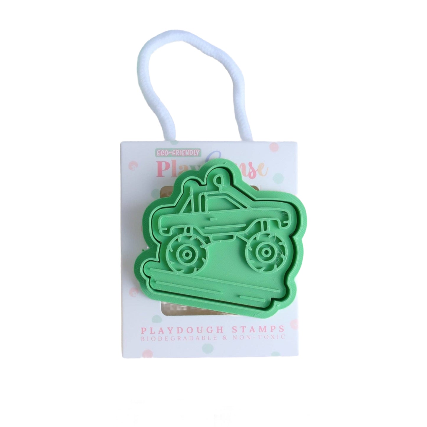 Monster truck playough cutter green