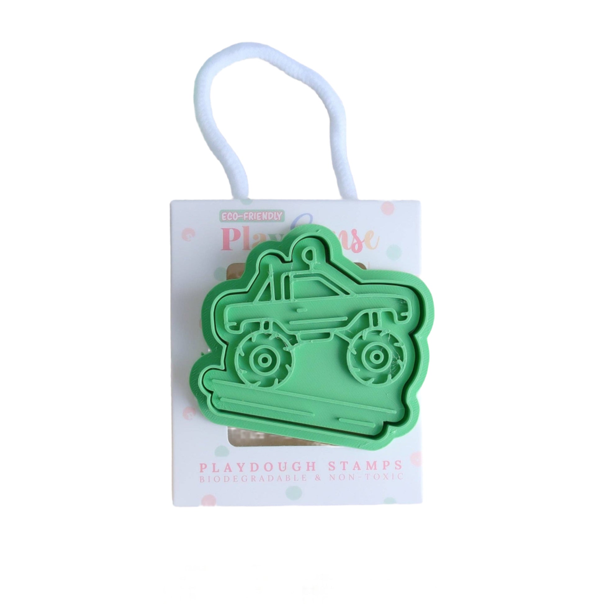 Monster truck playough cutter green
