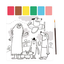 Peinture à la palette magique