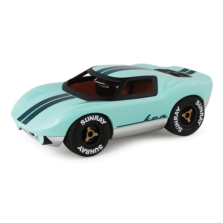Toy car with 'Sunray' branding on a white background