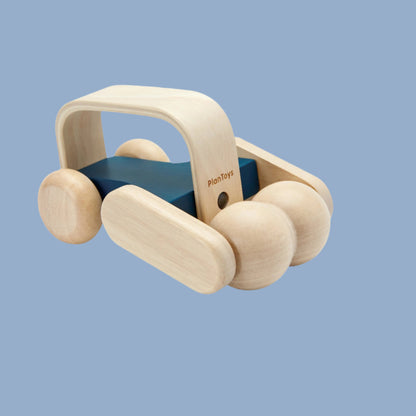 PlanToy wooden massage roller vehicle