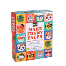 Petit Collage Make Funny Faces Game - retail box