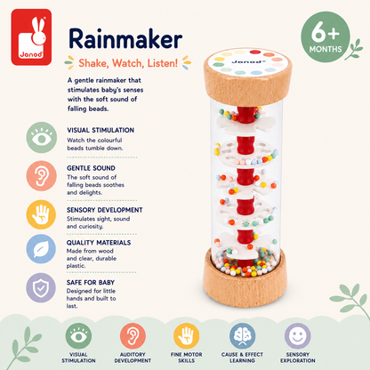 Janod Confetti Rain Stick
