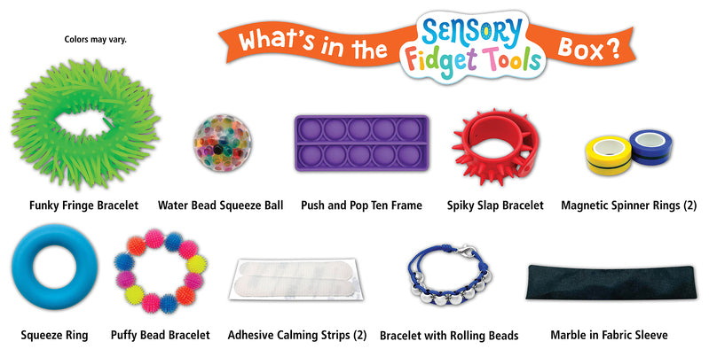 Boîte à outils sensorielle Fidget