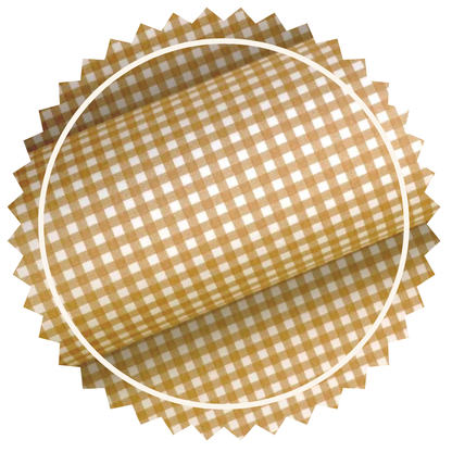 Gingham Wrap & Tag