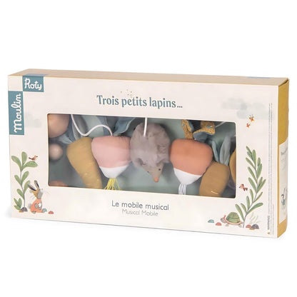 Mobile Musical Trois Petits Lapins