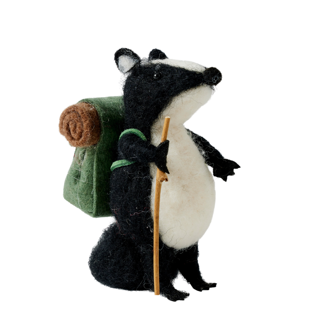 Mouffette en feutre Inka