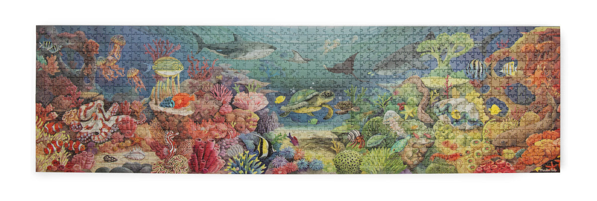 Coral Reef 1000-piece puzzle from the Autour du Monde collection