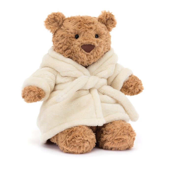Bartholomew Bear Bathrobe - Jellycat Teddy Bear Plush | Send A Toy
