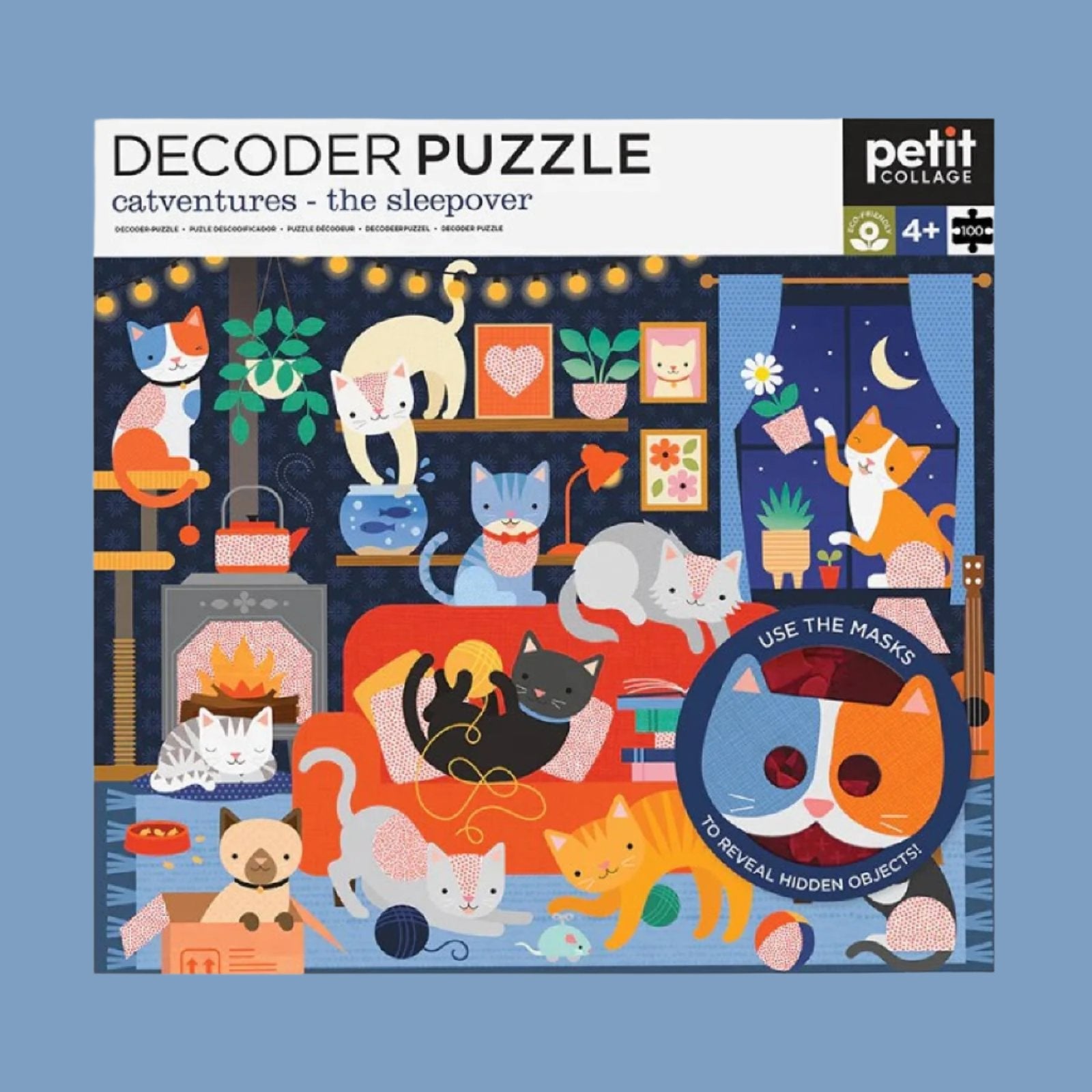 Cat Adventures 2D Decoder Puzzle