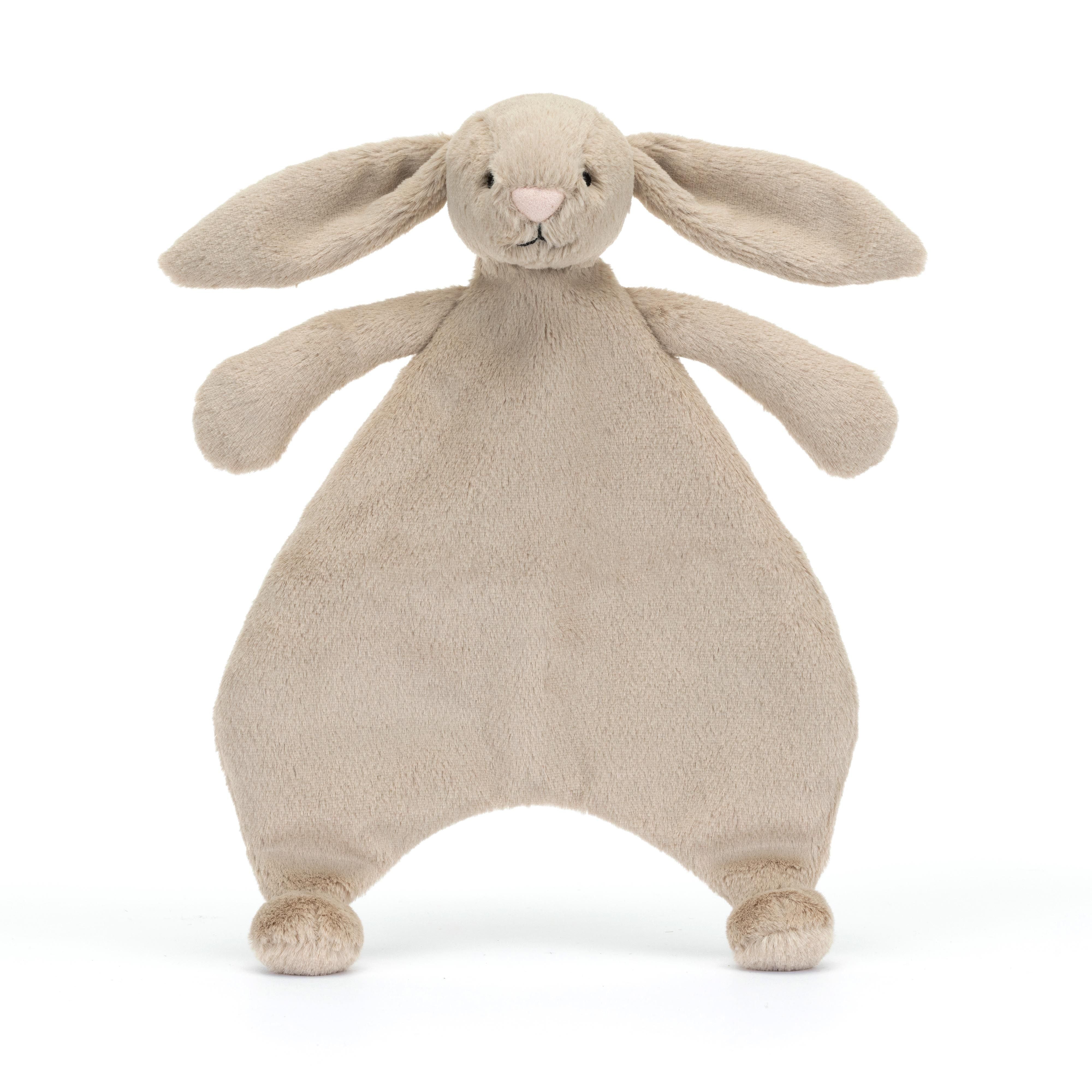 Bashful Beige Bunny Comforter