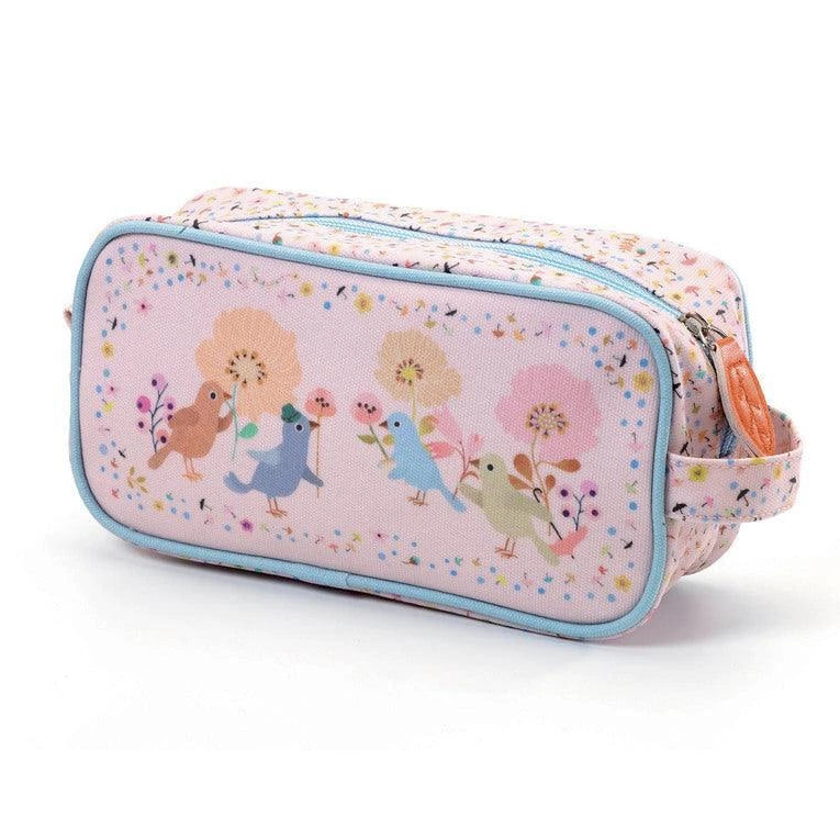 Spring Birds Pencil Case