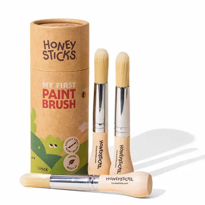 Honeysticks My First Paint Brush Set 3pk