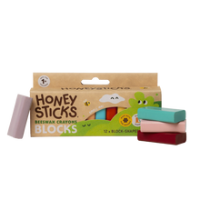 Beeswax Crayons Blocks 12pk