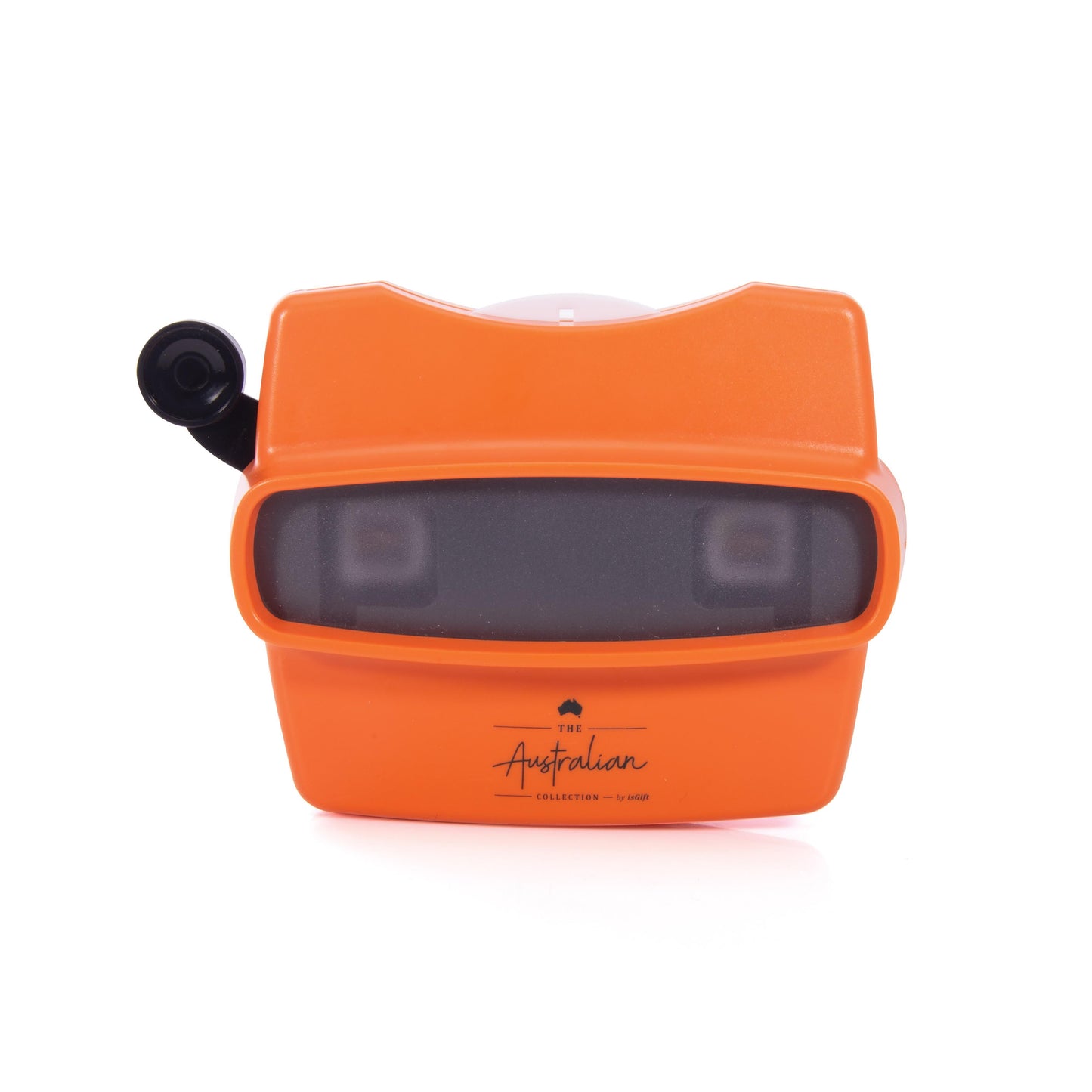 An orange 3D viewer  designed for educational purposes and showcasing Australian animal images.