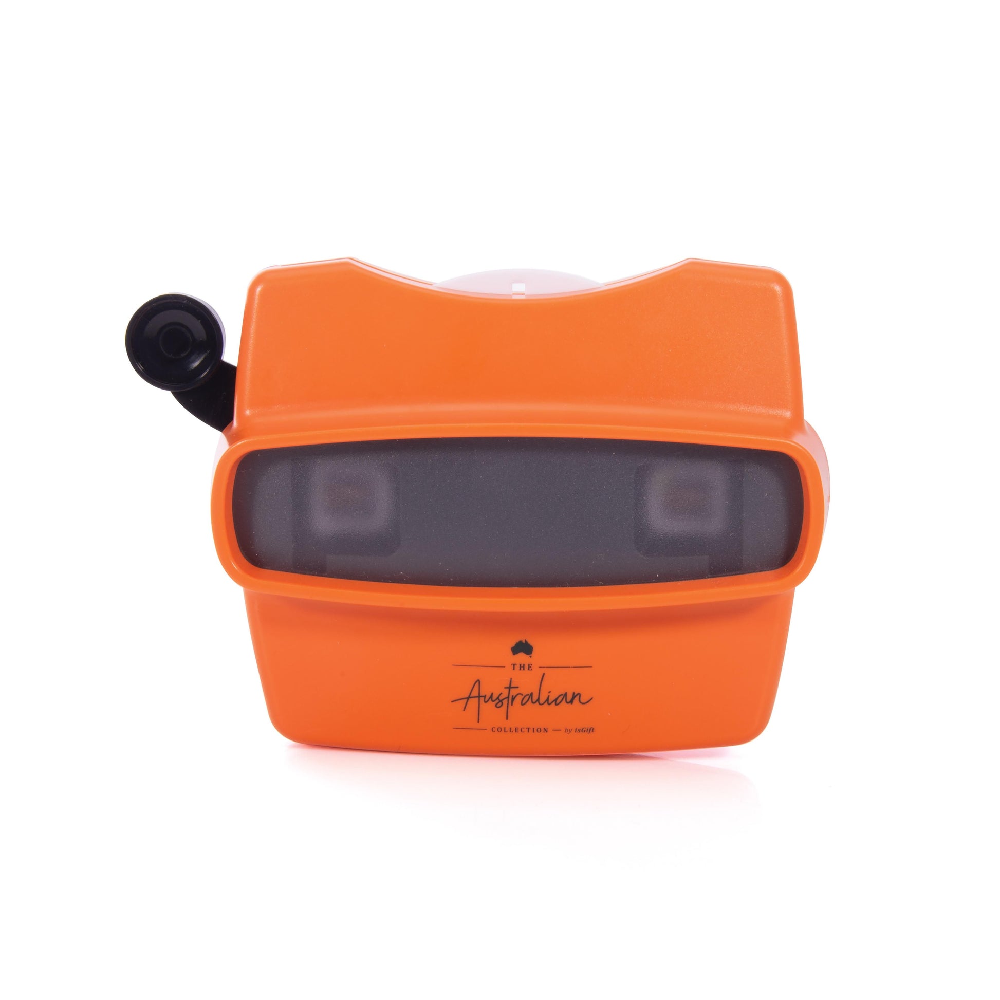 An orange 3D viewer  designed for educational purposes and showcasing Australian animal images.