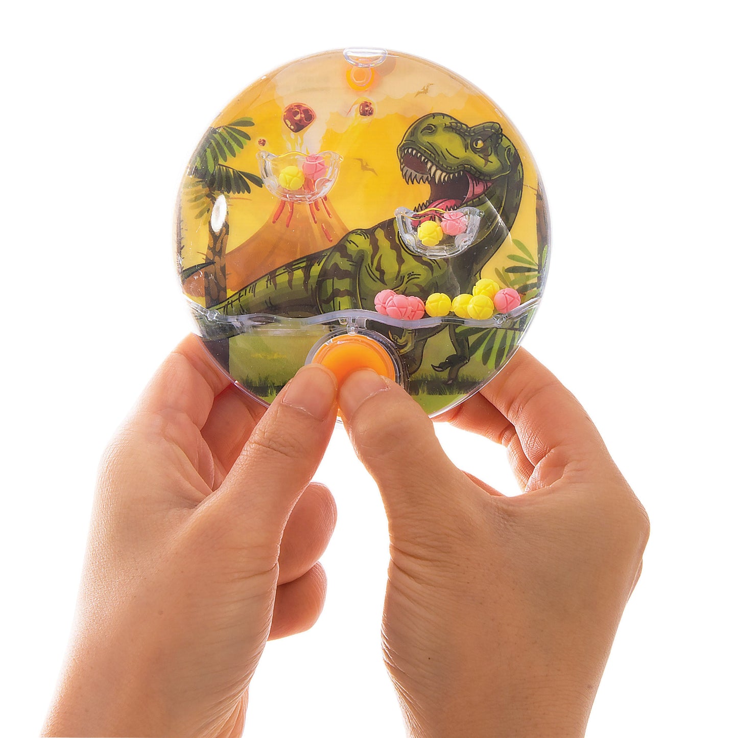 Jeu rempli d'eau de dinosaure