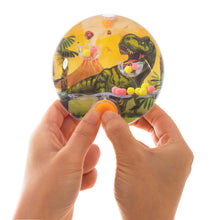 Jeu rempli d'eau de dinosaure