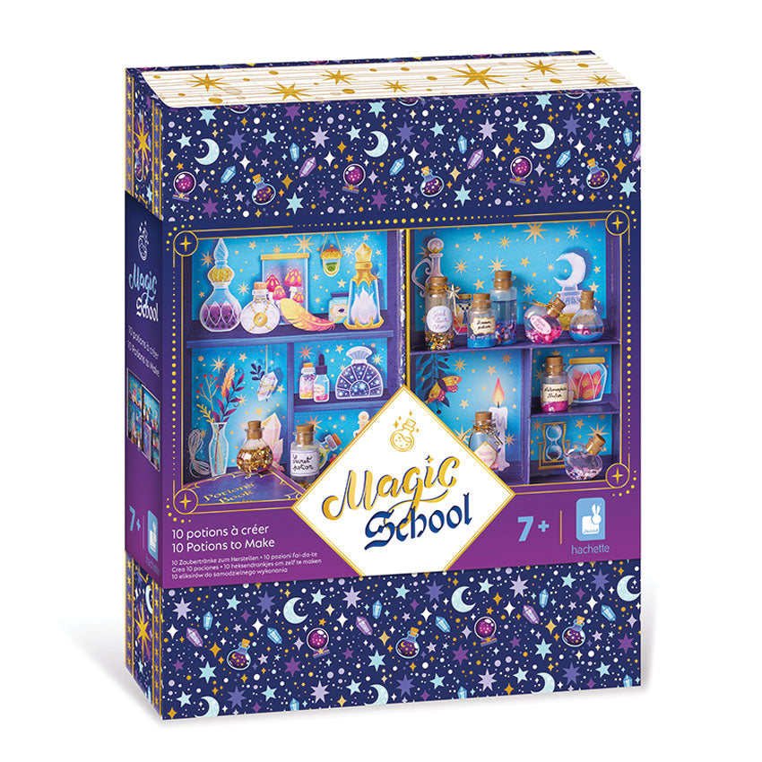 Janod Magic School Potions Kit in its illustrated box