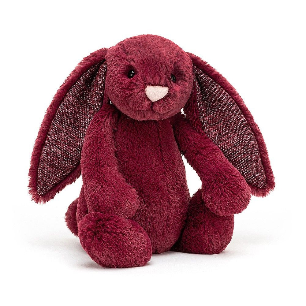 Jellycat 兔子玩具闪亮卡西斯兔子-小号