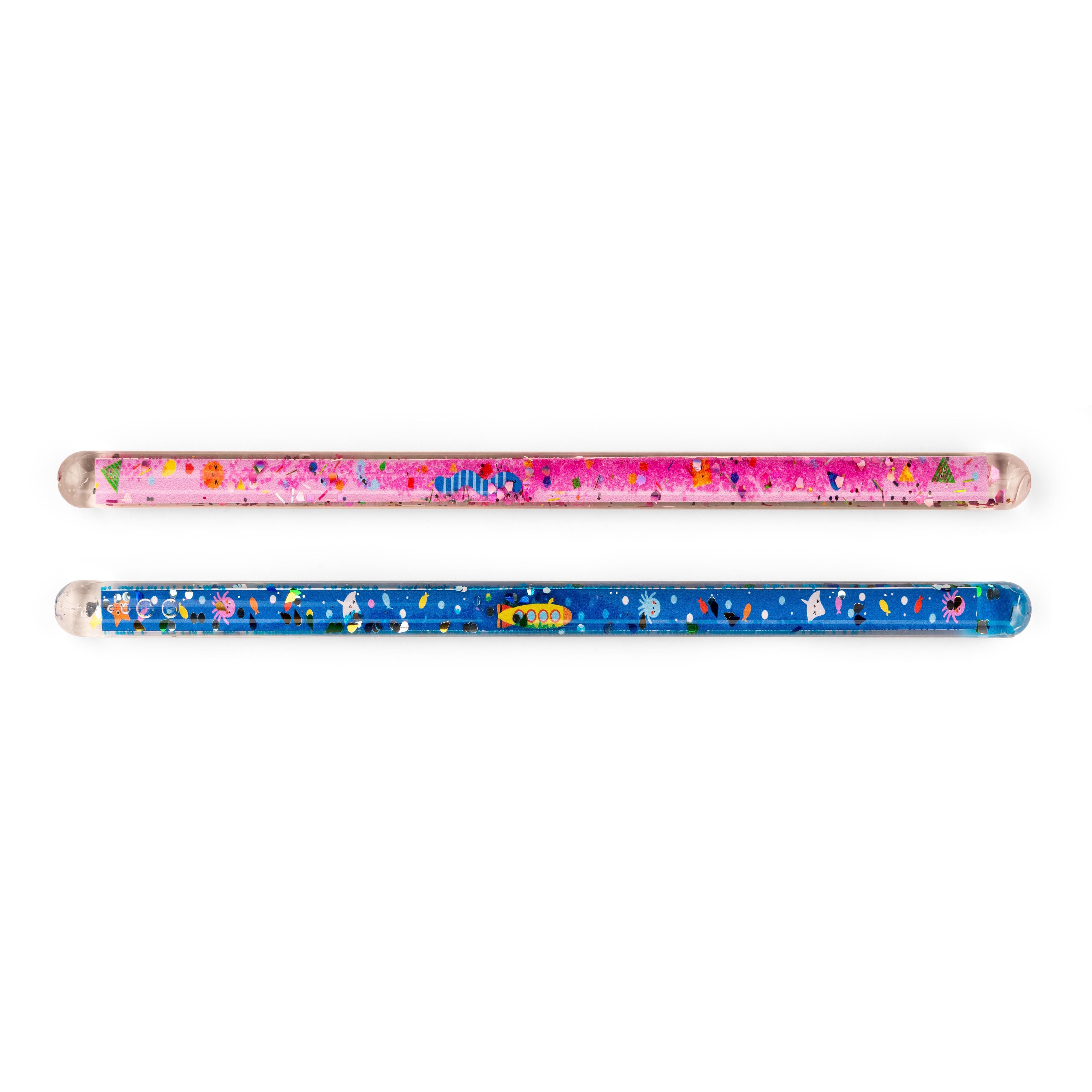 Glittery World Wands