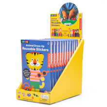 Kikkerland Kidoki Animal Dress-Up Reusable Stickers, SKU KID63-F