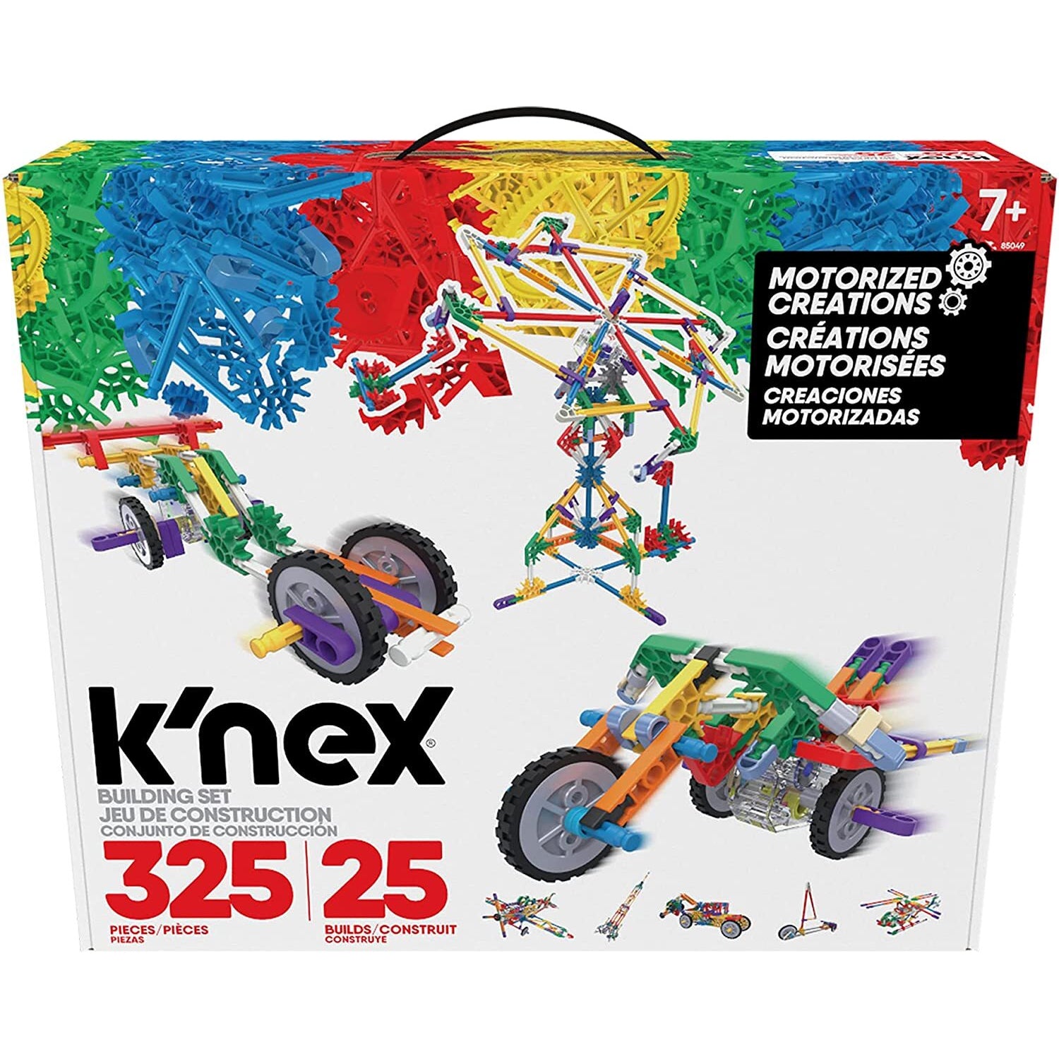 Knex Créations motorisées -25 modèles / 325 pièces