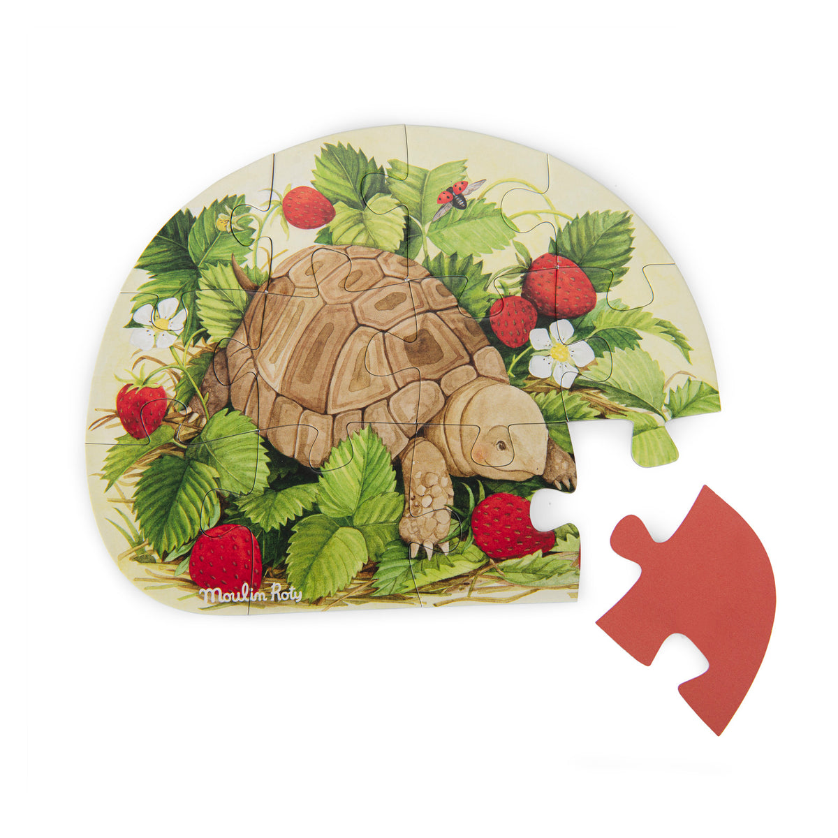 Garden animal illustration in the Le Jardin puzzle set