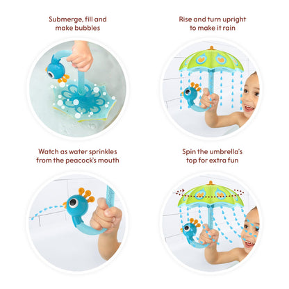 Fill N’ Rain Peacock Umbrella
