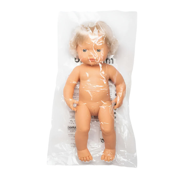 Baby Doll Caucasian Girl 38 cm