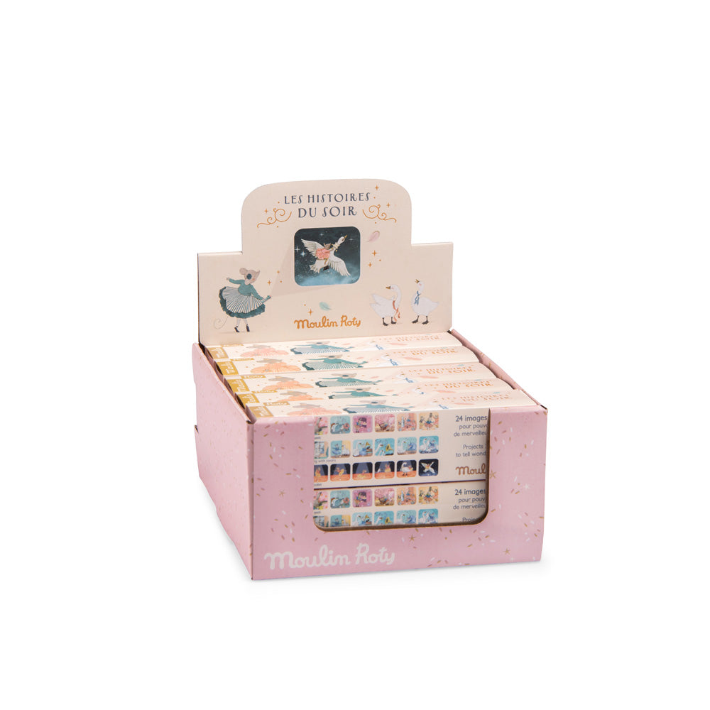 Ecole de Danse storybook torch and included story wheels