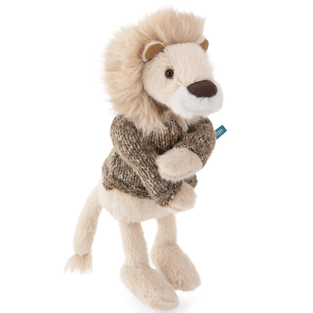 Moulin Roty Eliott the lion soft toy, alternate view