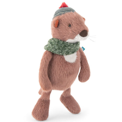 Moulin Roty Gaby the otter soft toy, alternate view