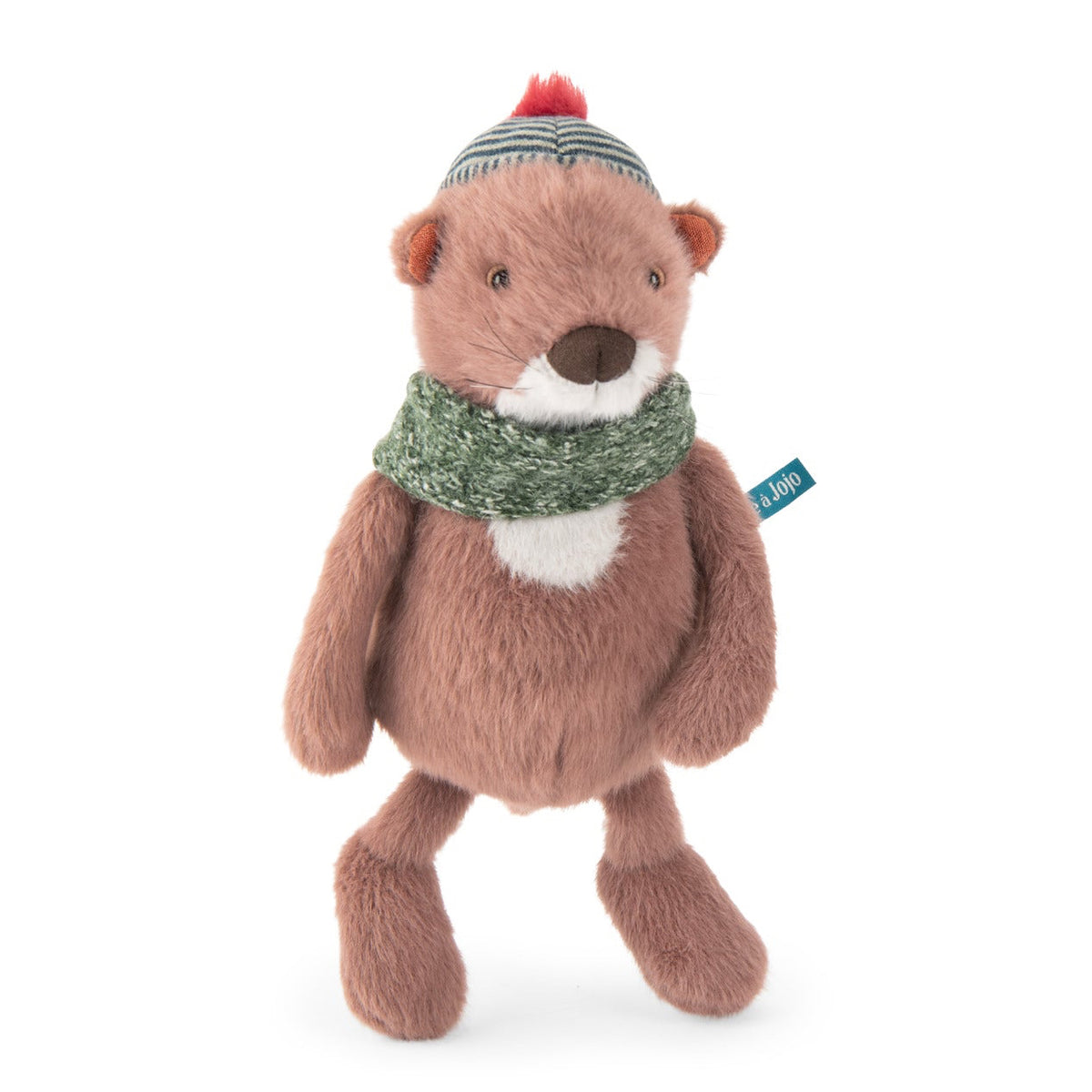 Moulin Roty Gaby the otter soft toy, front view