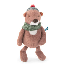 Moulin Roty Gaby the otter soft toy, front view