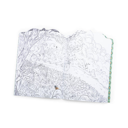 Sticker sheets from La Bande à Jojo colouring and sticker book
