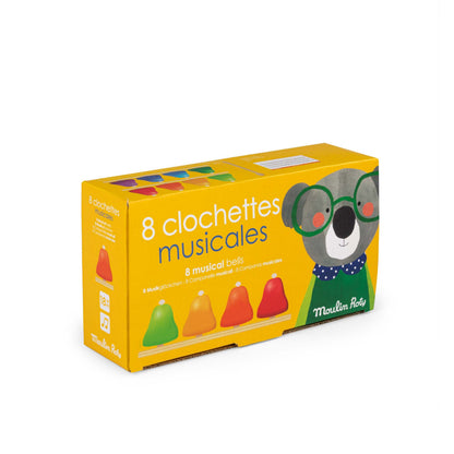 Moulin Roty Les Popipop musical bells packaging