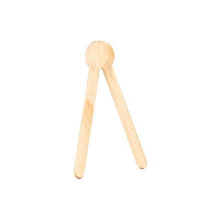 Wooden beaters for the Les Popipop musical bells