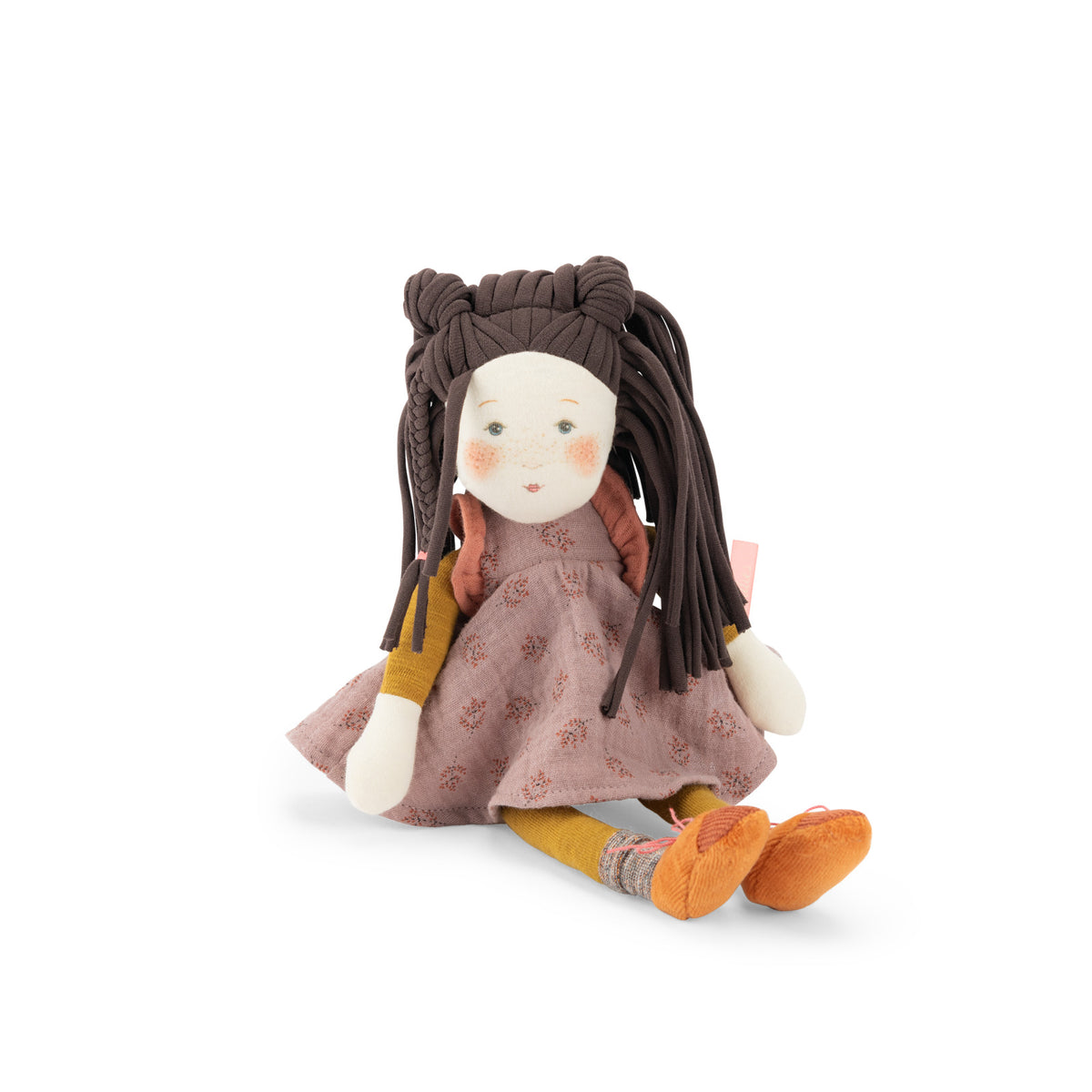 Moulin Roty Les Rosalies Mauve 31 cm rag doll, alternate view