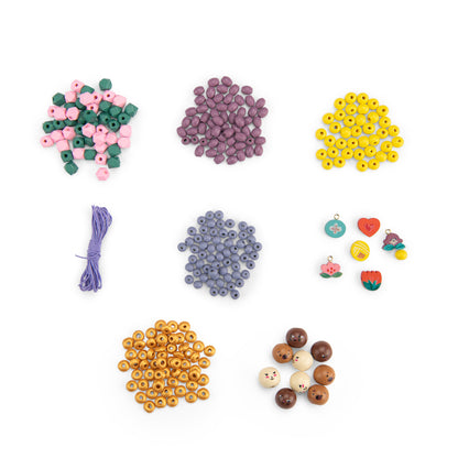 Moulin Roty Les Minouchkas wooden bead set – view 4