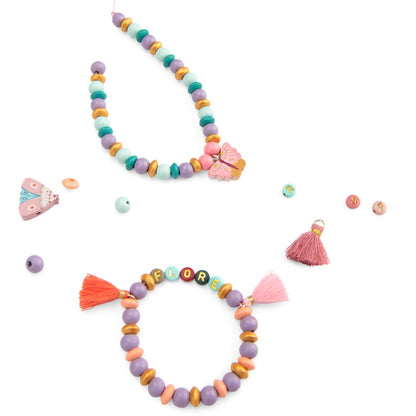 Moulin Roty Les Rosalies wooden bead set – view 4