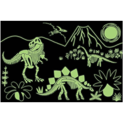 Glow Puzzle - Dinosaur (100-Piece)