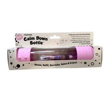 Pink Calm Down bottle in retail box