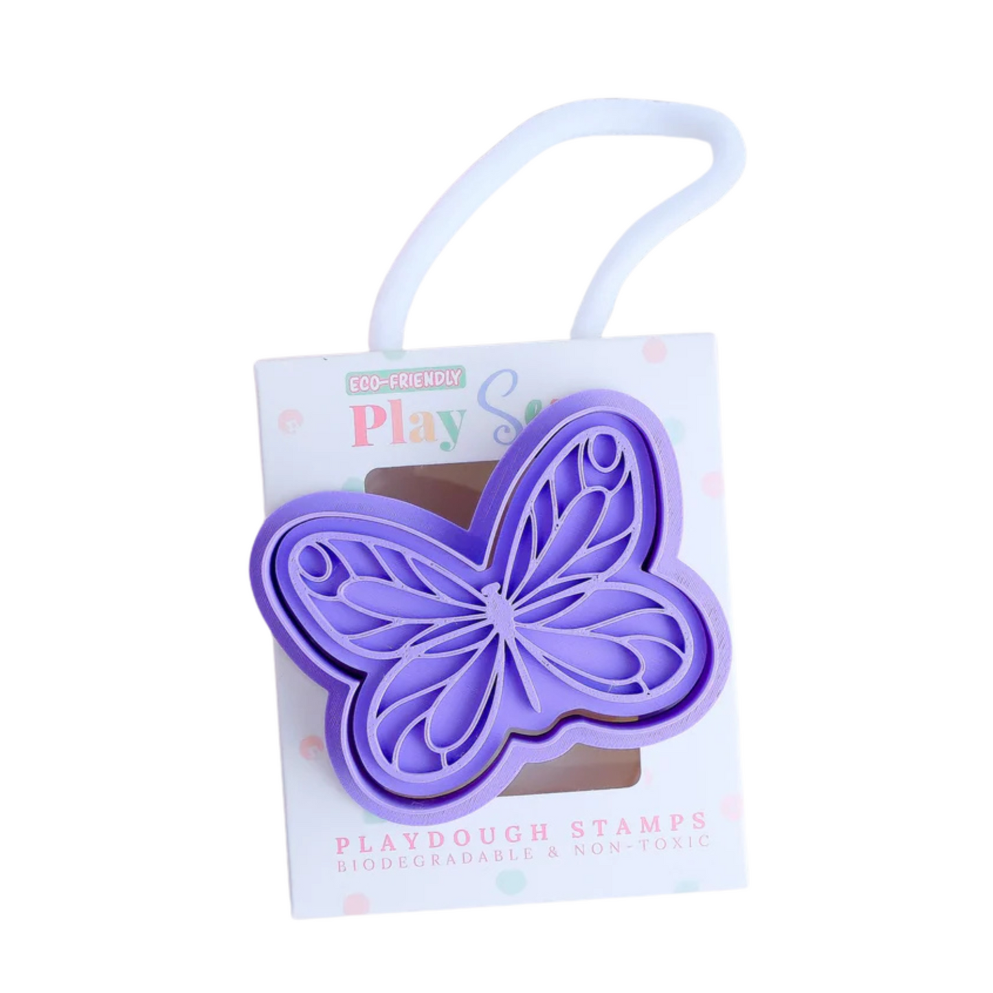 Purple butterfly Gough stamp 