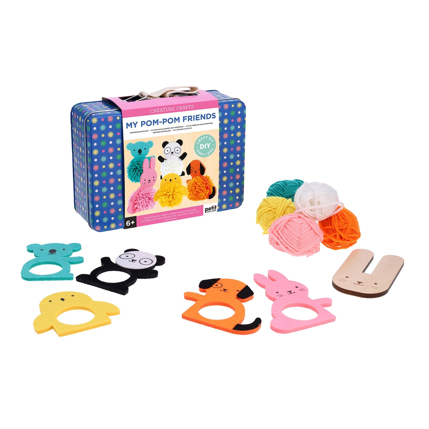 Kit de bricolage Pom-Pom Friends
