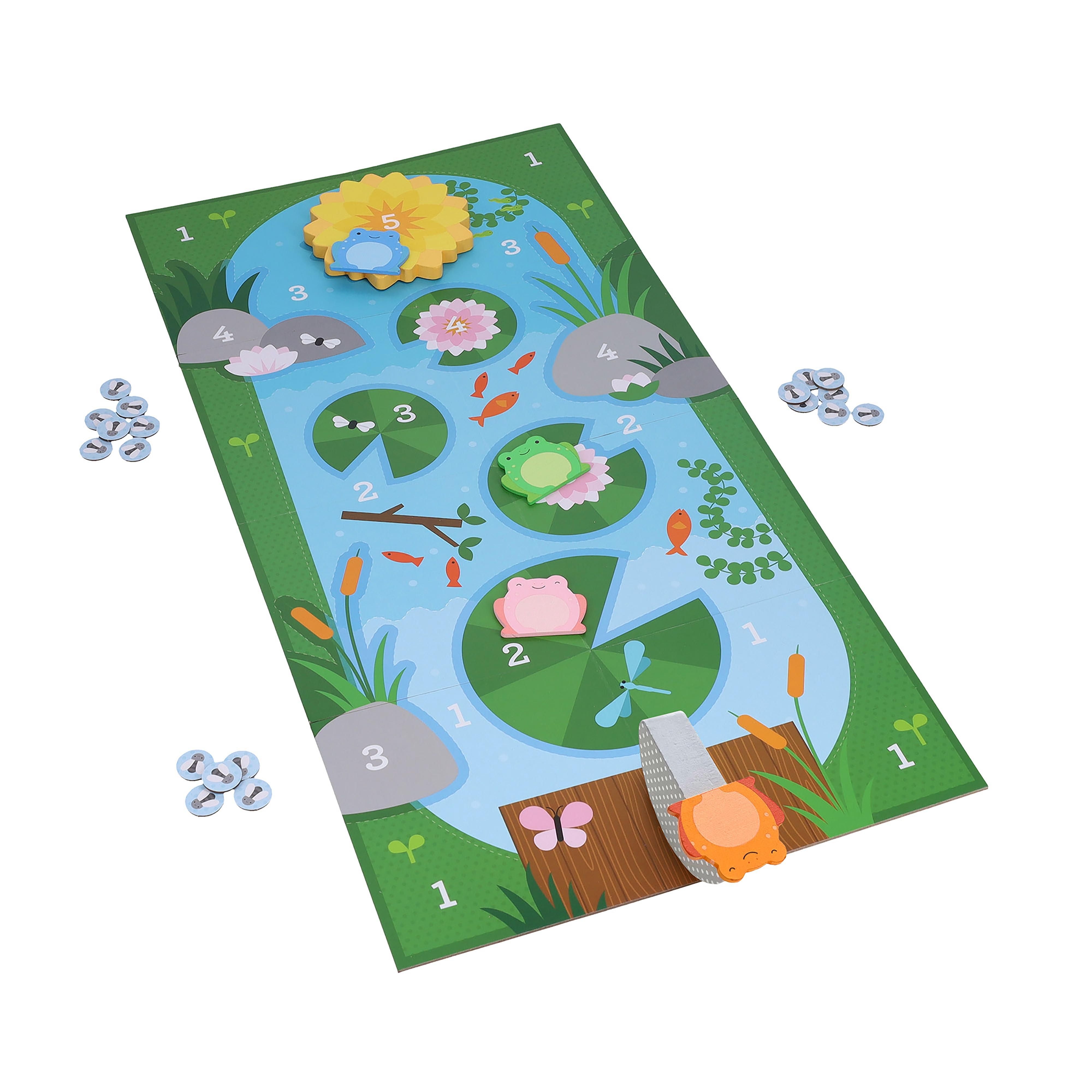 Leaping Frogs Game (Tiddlywinks)