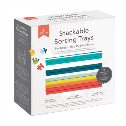 Stackable Puzzle Sorting Trays