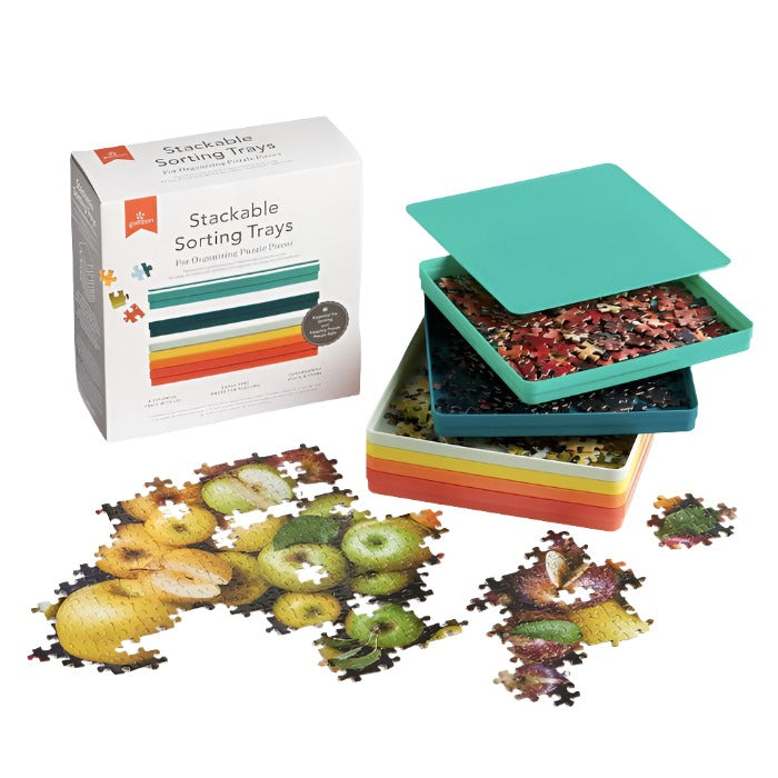 Stackable Puzzle Sorting Trays