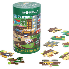 Rail & Roads Puzzle (spot the difference)